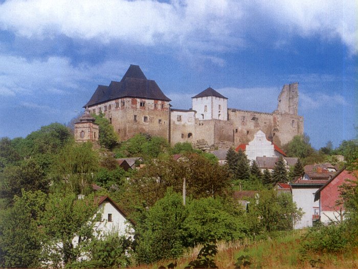 Lipnice nad Szavou - hrad v Poszav