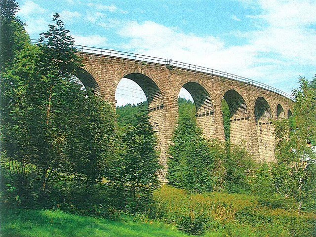 Smržovka - železniční viadukt