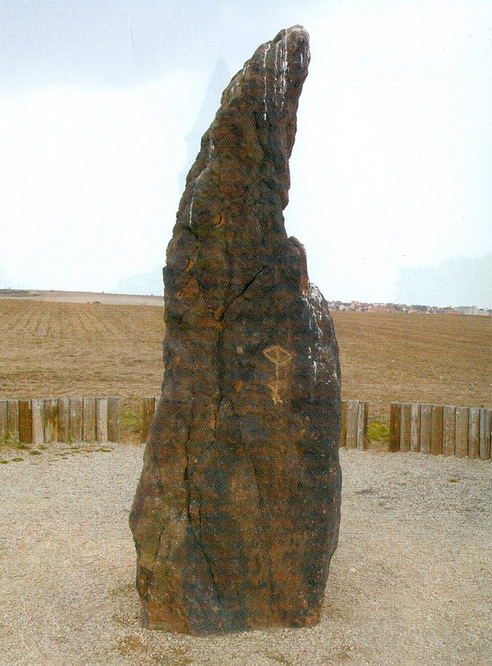 menhir menhir Kamenný pastýř u Klobuk