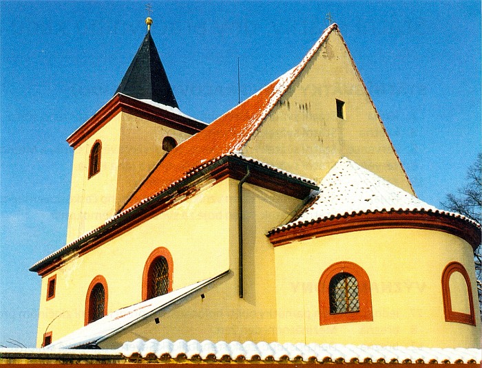 Hrusice - kostel sv. Václava
