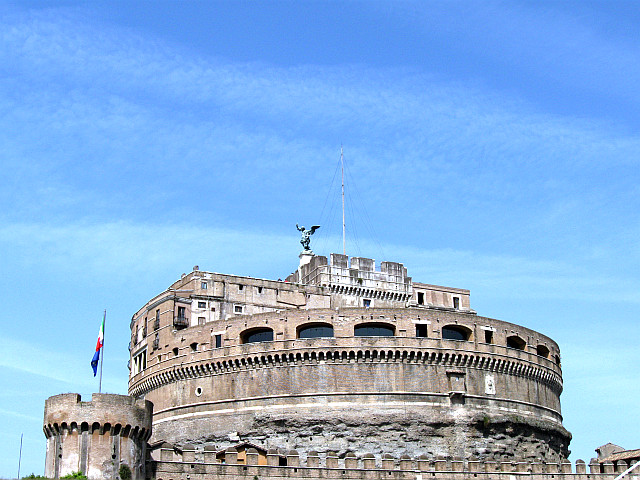 Andělský hrad - sídlo papeže