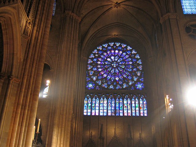 okna Notre-Dame