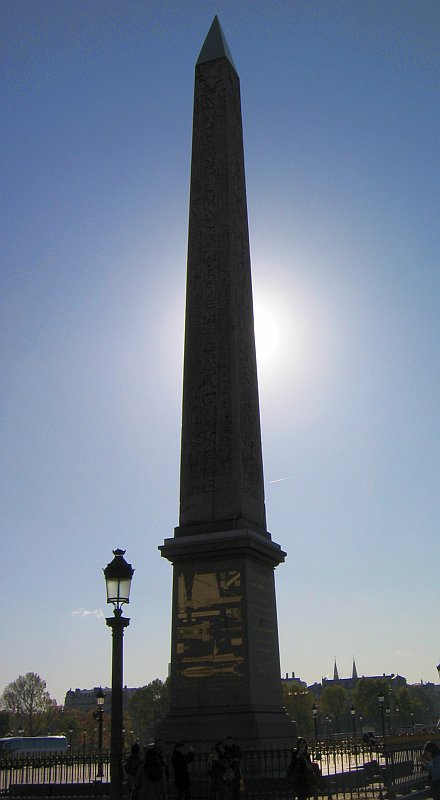 obelisk v Paříži